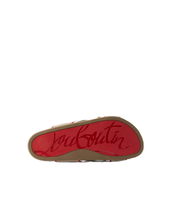 CHRISTIAN LOUBOUTIN Striped Webbing Sandals - Image 6