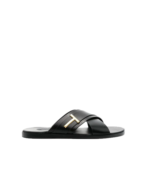 Tom Ford Preston leather slides