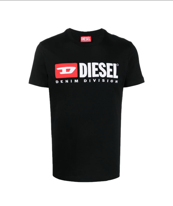 Diesel T-Diegor-Div logo-embroidered T-shirt
