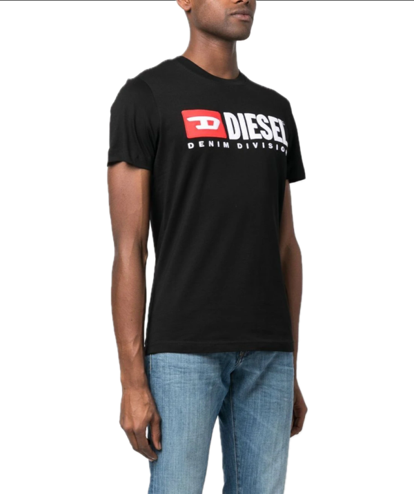 Diesel T-Diegor-Div logo-embroidered T-shirt - Image 2