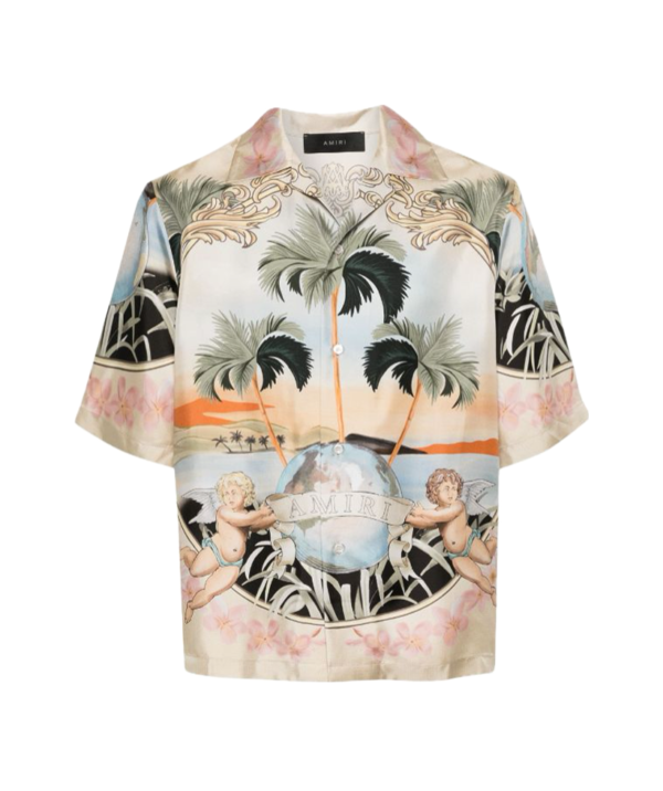 Amiri Cherub silk shirt