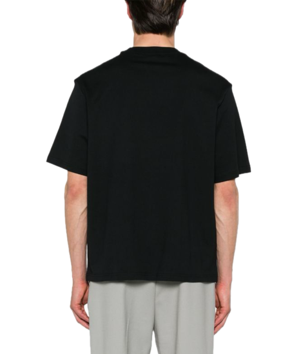 Emporio Armani Embroidered-logo cotton T-shirt - Image 3