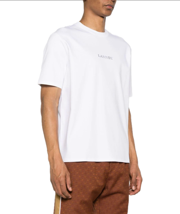 Lanvin logo-embroidered cotton T-shirt - Image 2