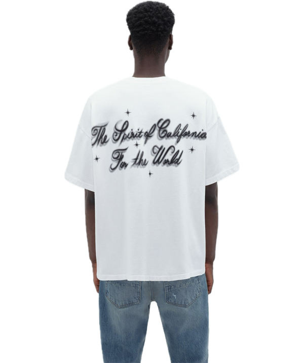 Amiri Airbrush Cherub Tee White - Image 4