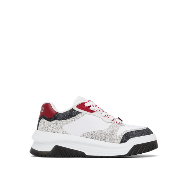 VERSACE White Odissea Sneakers