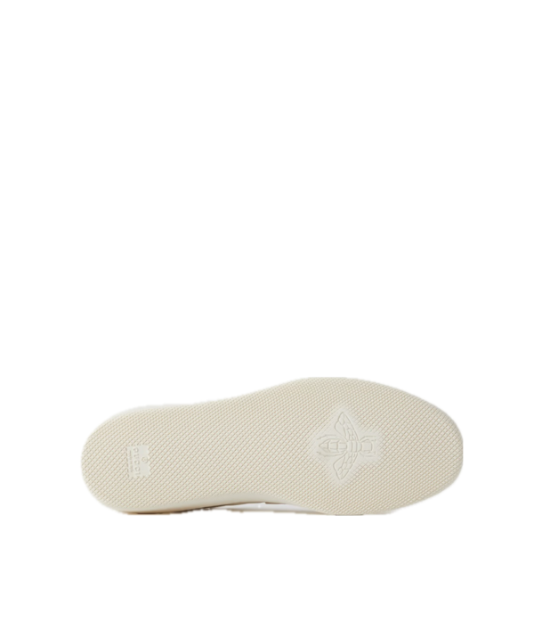 Gucci Leather-Trimmed Suede and Mesh Sneakers - Image 2