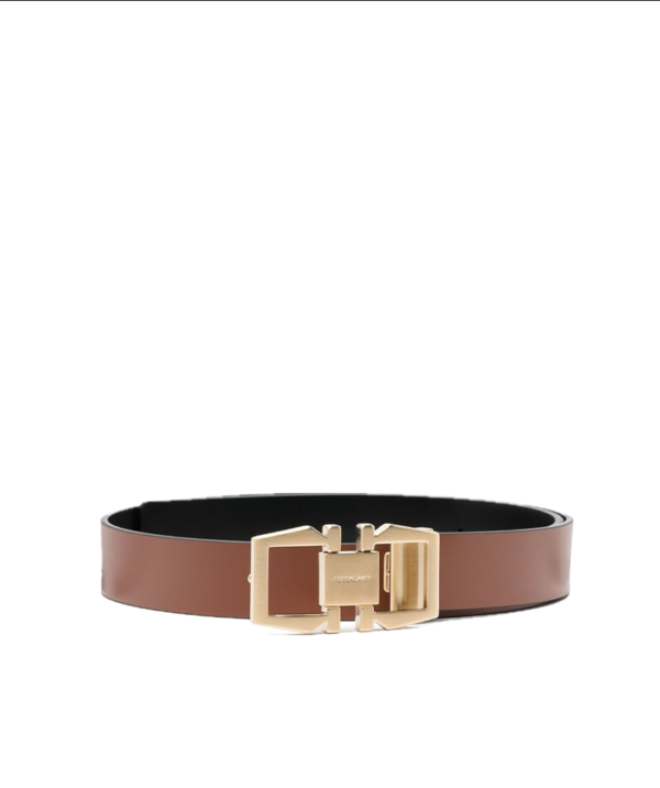 Ferragamo Gancini reversible belt
