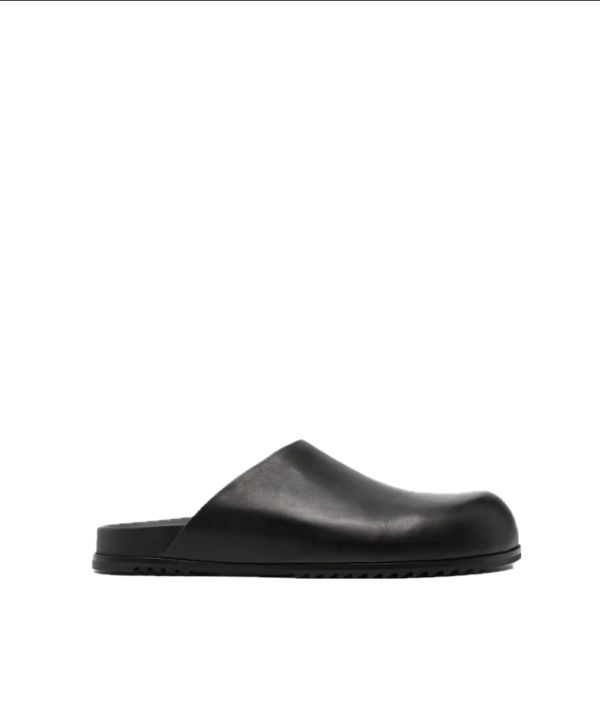 Rick Owens Granola leather slippers