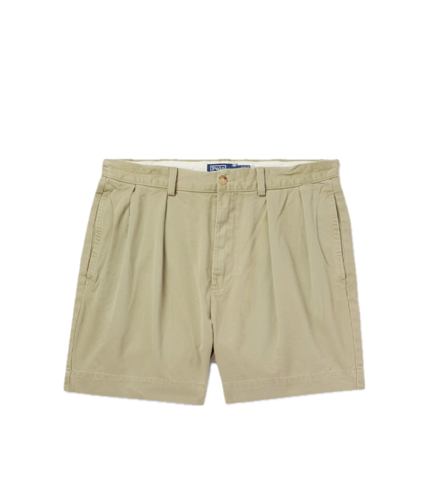 Polo Ralph Lauren Cormac straight-leg pleated cotton-twill Shorts