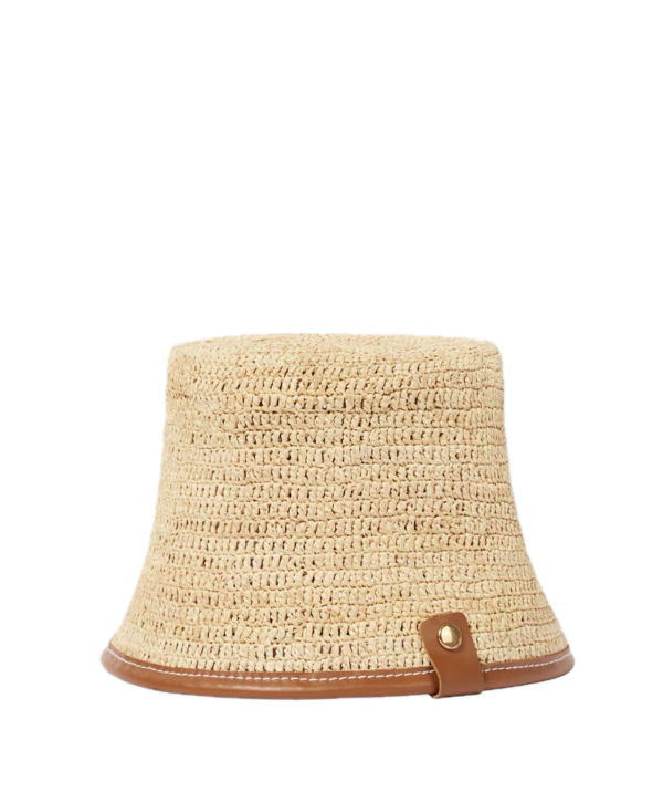 Jacquemus Le Bob Soli raffia bucket hat - Image 4