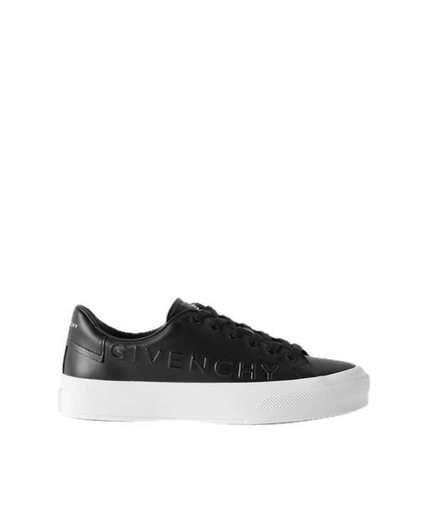 Givenchy City sport Logo-Embossed Leather Sneakers