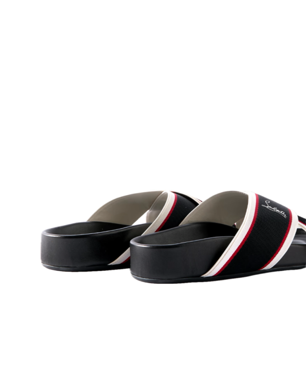 CHRISTIAN LOUBOUTIN Striped Webbing Sandals - Image 2