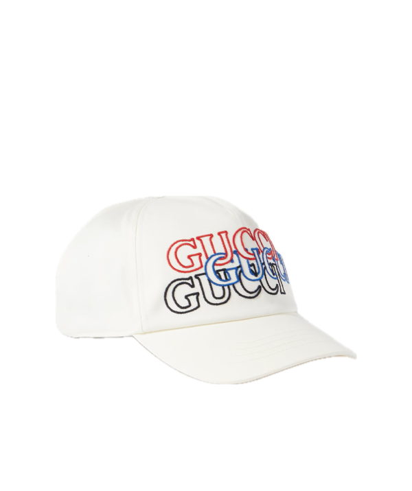 GUCCI Logo-Embroidered Cotton-Twill Baseball Cap