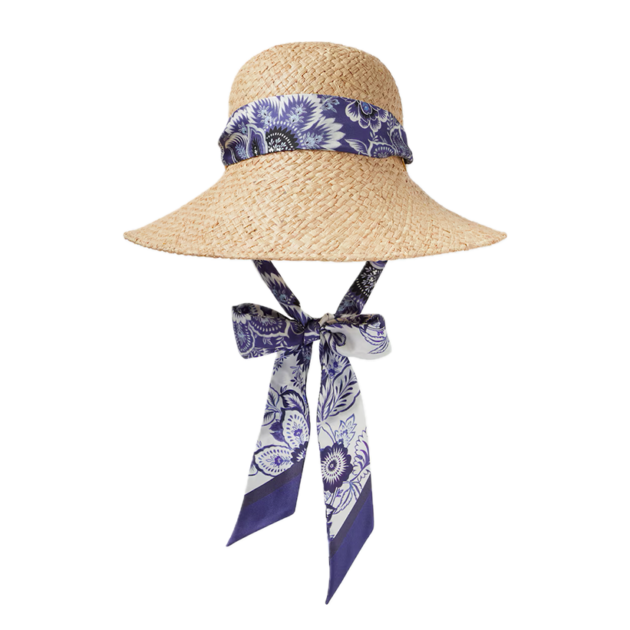 ETRO Raffia hat