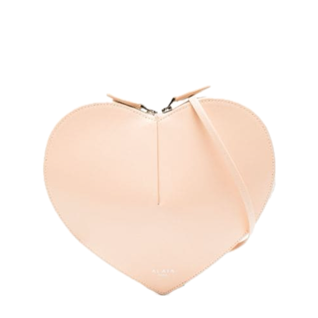 Alaïa Le coeur calf leather crossbody
