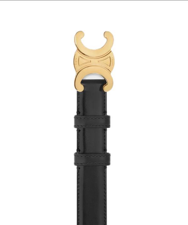 Celine Medium Triomphe Belt in Taurillon Leather - Image 3