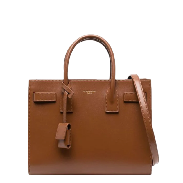 Saint Laurent  Logo-Print tote bag