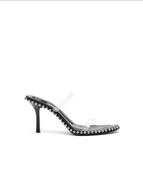 Alexander Wang Nova 100mm leather sandals