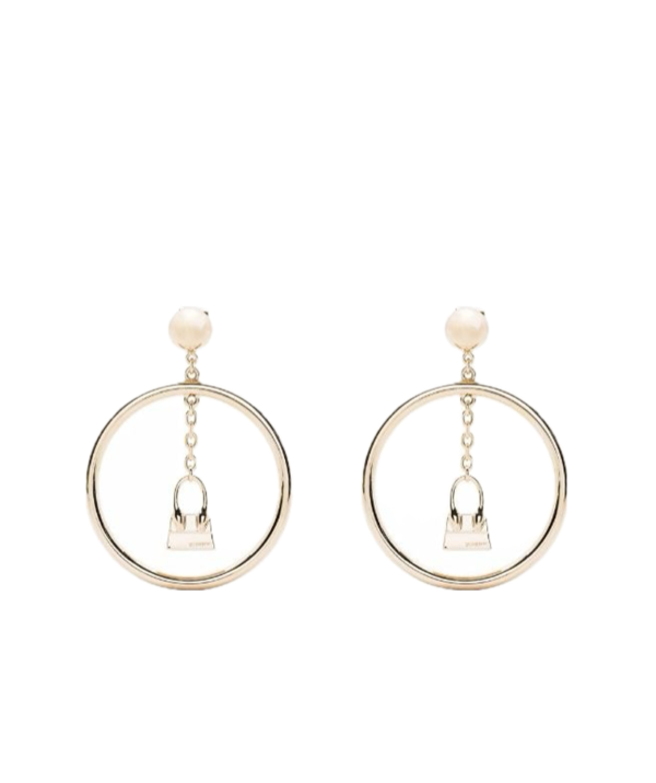 Jacquemus Le Chiquito drop hoop earrings