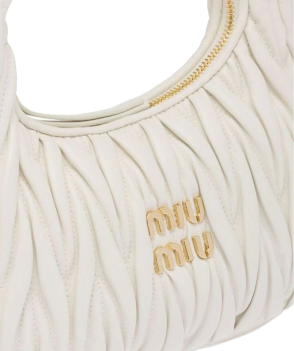 Mid Miu Mini wander matelassé shoulder bag - Image 2