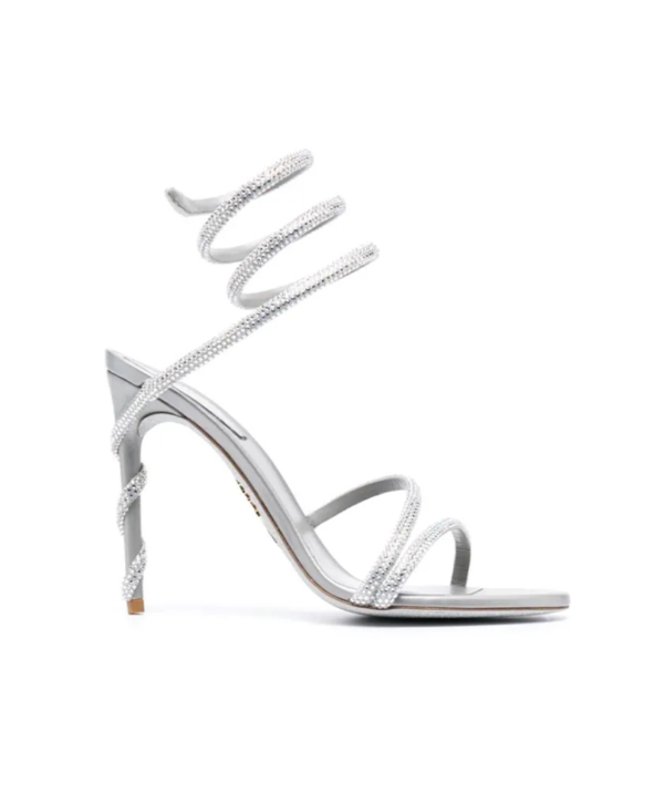 René Caovilla Margot 100mm leather Sandals
