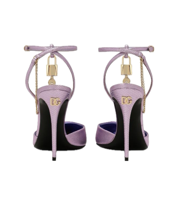 Dolce & Gabbana Padlock-embellished pumps - Image 3