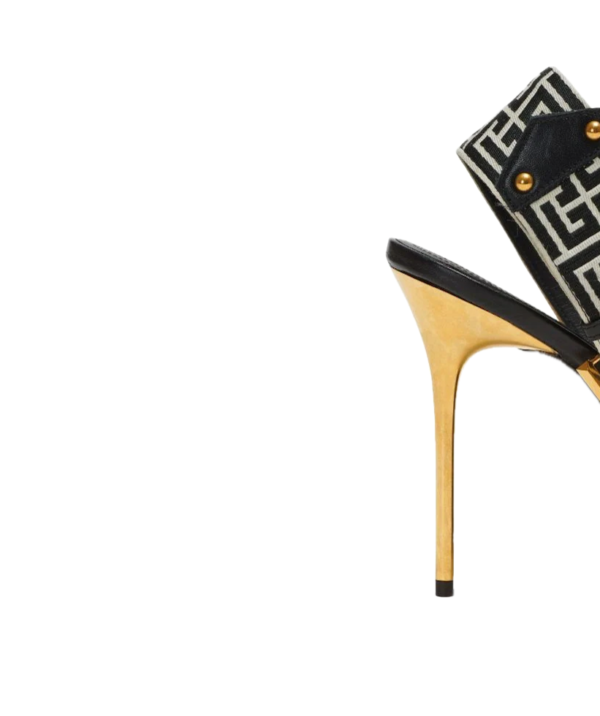 Balmain Ruby monogram slingback pumps - Image 3