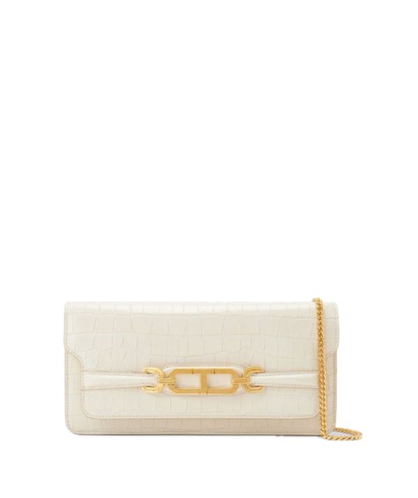 Tom Ford Crocodile-embossed leather shoulder bag - Image 4