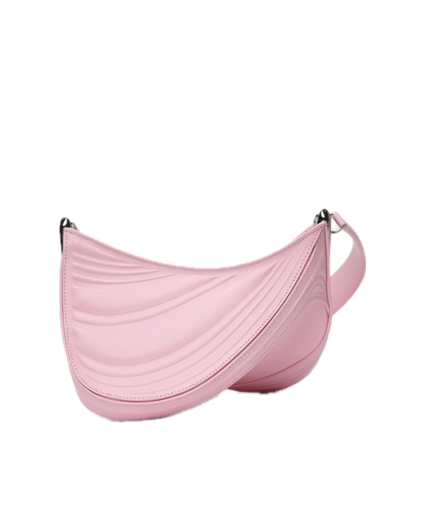 Mugler Small embossed spiral curve 01 shoulder bag - Image 2