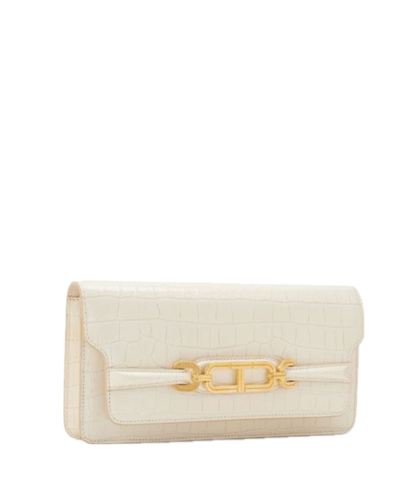 Tom Ford Crocodile-embossed leather shoulder bag - Image 5