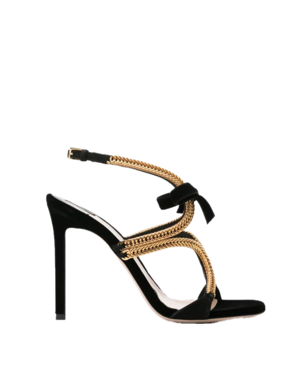 Tom Ford Paradiso 105mm velvet sandals