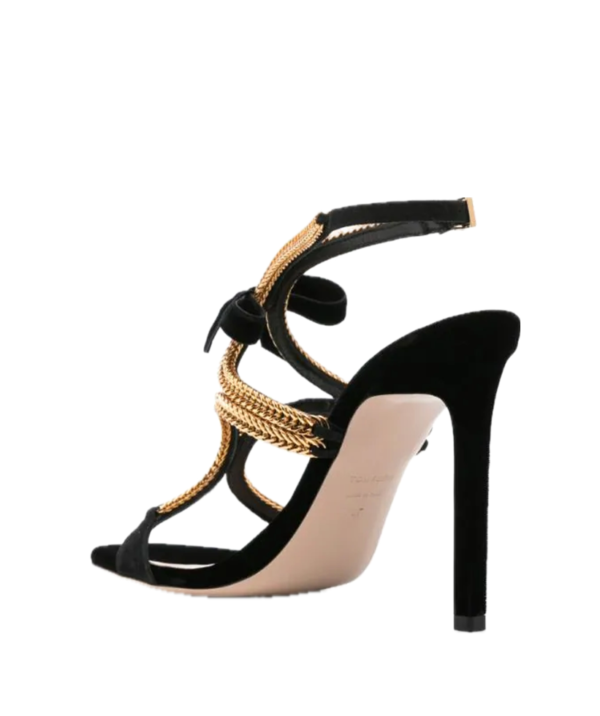 Tom Ford Paradiso 105mm velvet sandals - Image 3