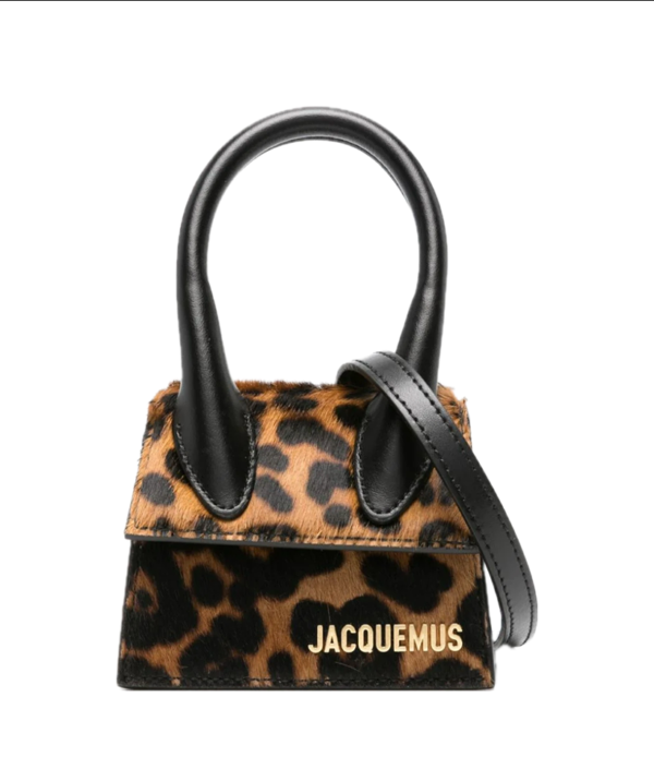Jacquemus Le Chiquito cheetah-print mini bag