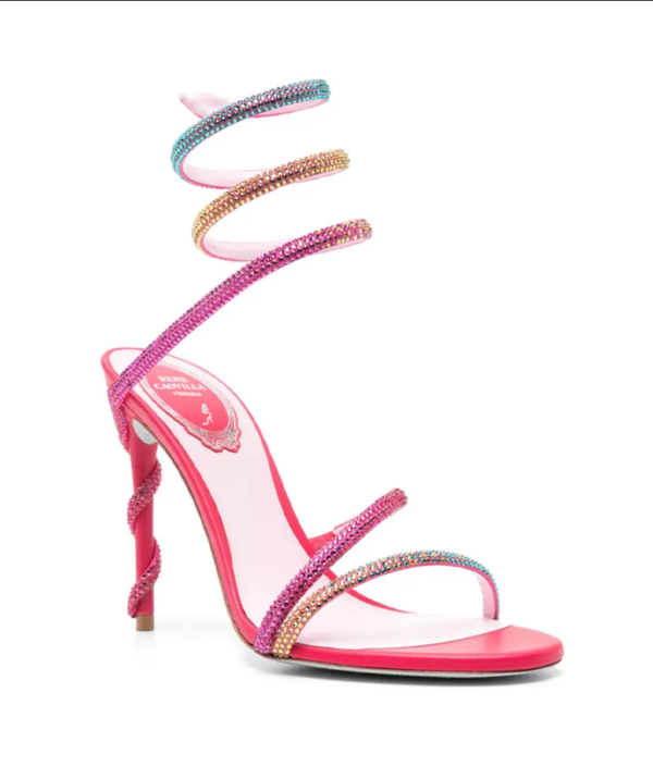 René Caovilla Margot 105mm leather sandals - Image 2