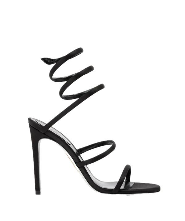 René Caovilla Cleo satin sandals