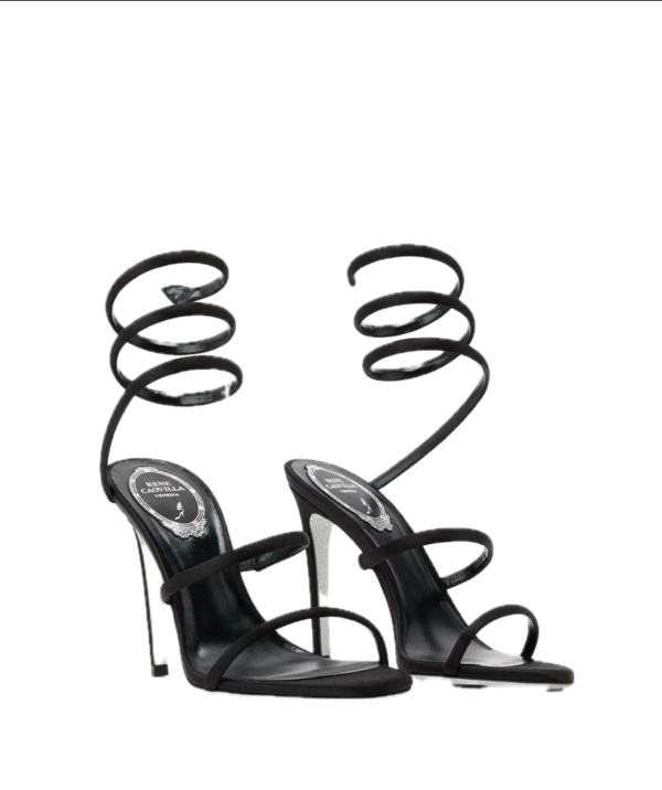René Caovilla Cleo satin sandals - Image 2