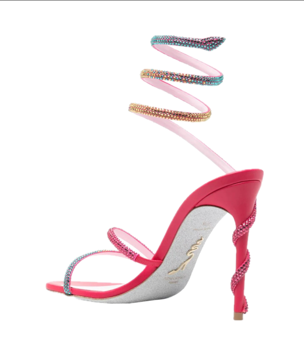 René Caovilla Margot 105mm leather sandals - Image 3