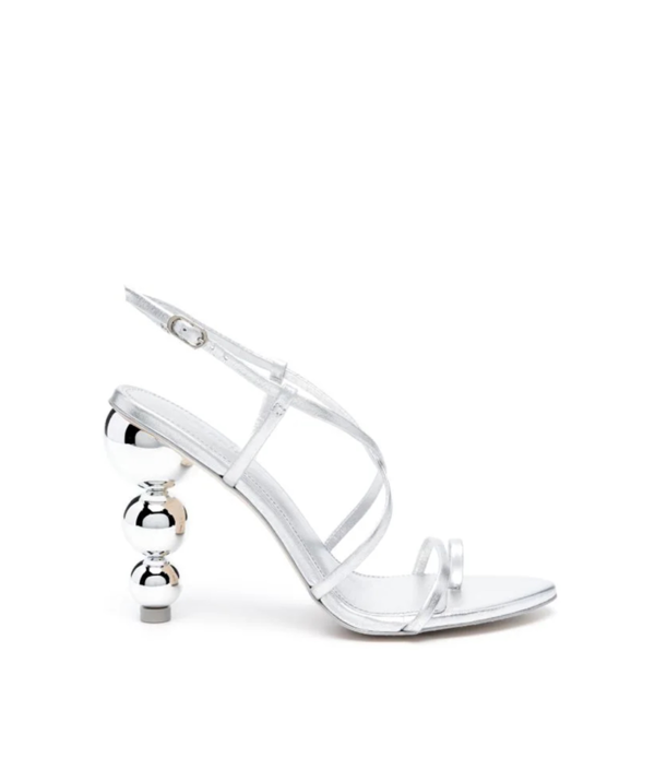 Cult Gaia Robyn 105mm laminated-leather sandals