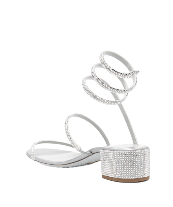 René Caovilla Cleo crystal-embellished sandals