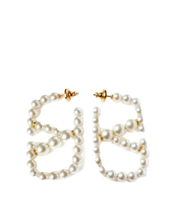 Valentino Garavani Vlogo signature pearl earrings