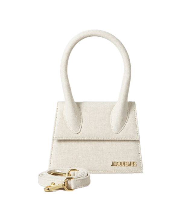 Jacquemus Chiquito medium linen  handbag