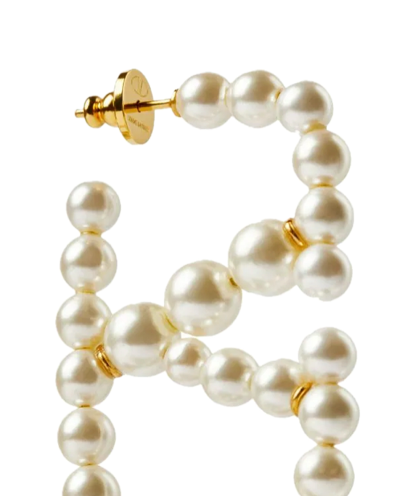 Valentino Garavani Vlogo signature pearl earrings - Image 3