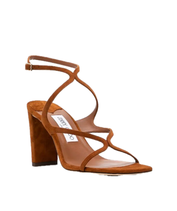 Jimmy Choo Azie 80mm suede sandals - Image 2