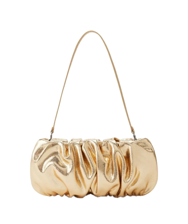 STAUD Bean metallic-finish shoulder bag - Image 2