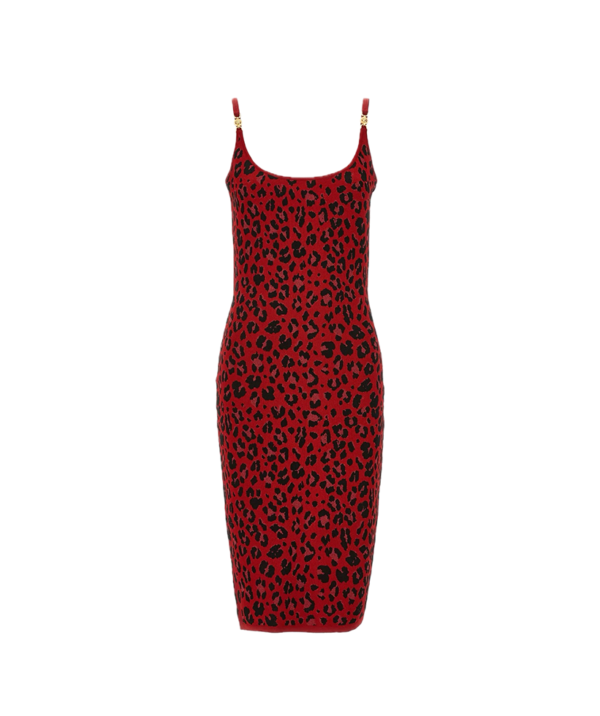 Versace Medusa Animal Dress