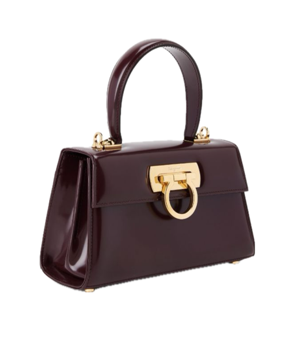 Ferragamo Gancini leather tote bag - Image 3