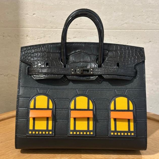 Hermès birkin sellier 20 (new 2023) faubourg by night madame alligator leather