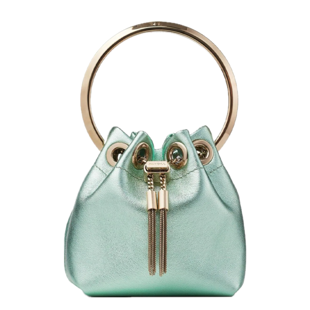 Jimmy Choo Bon Bon micro bucket bag