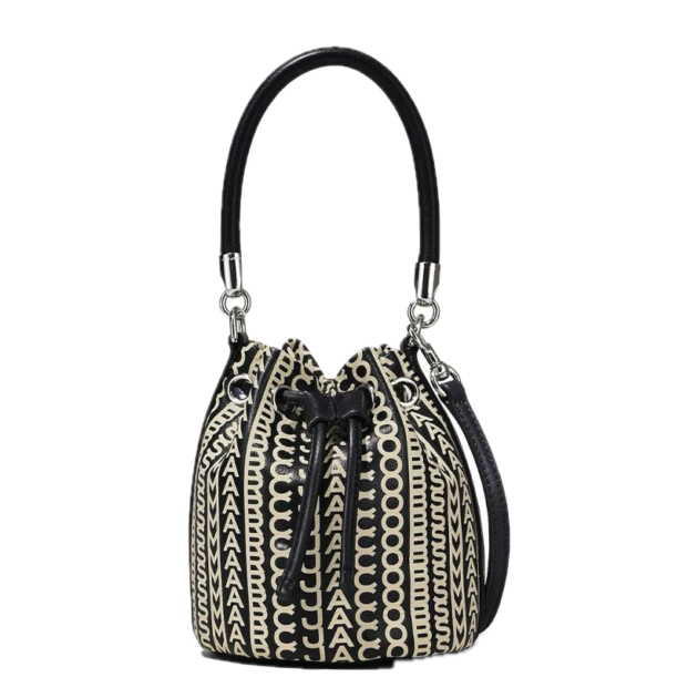 Marc Jacobs The Monogram Leather Mini Bucket bag