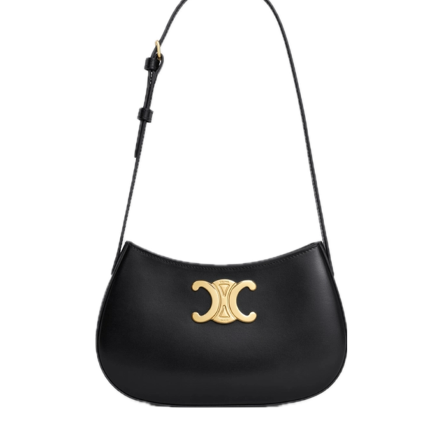 Celine Medium Tilly Bag in Shiny Calfskin